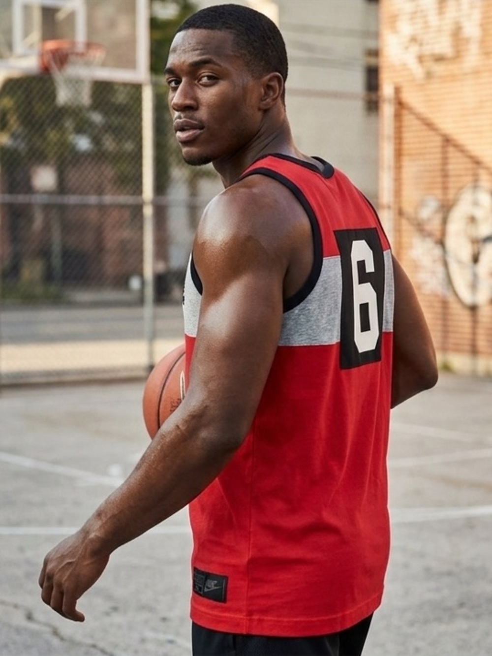 Nike LeBron James #6 tank top (Miami years 2010-2014) Sz M